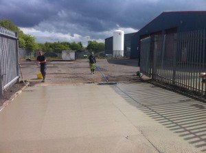 Concrete works - Uddingston